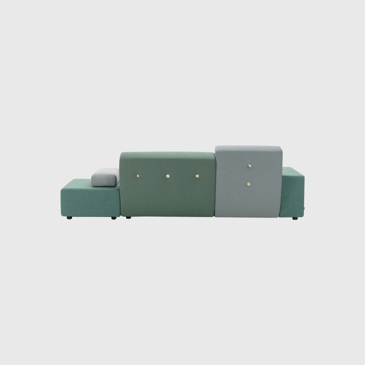 Polder Sofa, Armrest Left, Sea Green